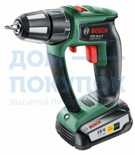 Дрель-шуруповерт BOSCH PSR 18 LI-2 Ergonomic 06039B0100