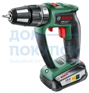 Дрель-шуруповерт BOSCH PSB 18 LI-2 Ergonomic 06039B0300