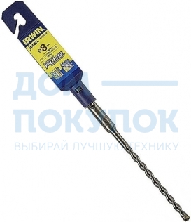 Бур по бетону IRWIN SDS-plus 8,0x100x160x2s 10501969