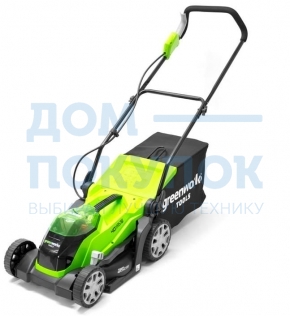 Газонокосилка аккумуляторная Greenworks, 40V, 2501907UB