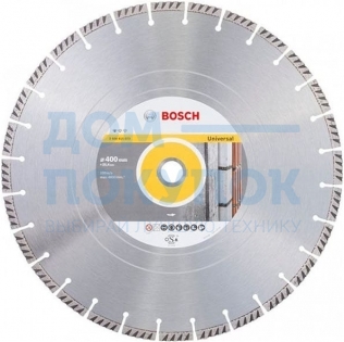 Диск алмазный Universal (400х25.4 мм) Bosch 2608615073