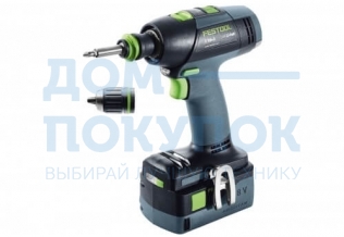 Дрель-шуруповерт FESTOOL T 18+3 Li 5,2-Plus 574756