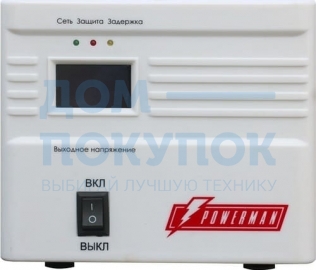 Стабилизатор напряжения POWERMAN AVS 500 A 6121481