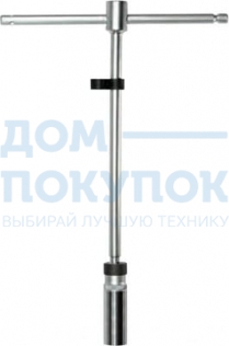 Ключ Т-обр торцевой 6-гр., 13mm, L=320mm с карданом 3/8