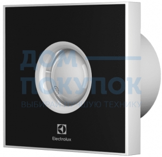 Вентилятор вытяжной серии Electrolux Rainbow EAFR-100 black НС-1139017