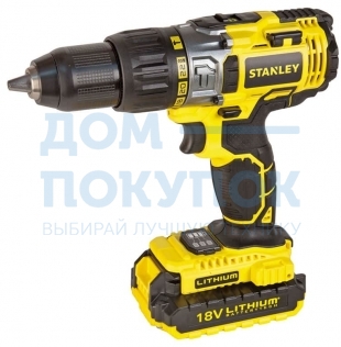 Дрель-шуруповерт Stanley STDC18LHBK