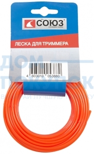 Леска для триммера СОЮЗ ТЛ3535-3.0-S-15