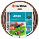 Шланг Classic 1/2", 20м с соединительными элементами Gardena 18004-20.000.00