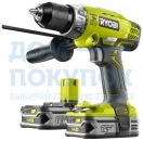 Дрель-шуруповерт аккумуляторная 18В ONE+ RYOBI R18PD-LL25T 5133002454